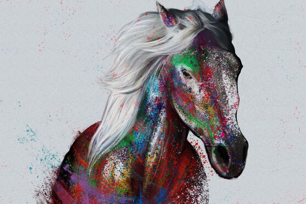 Color Splash Horse