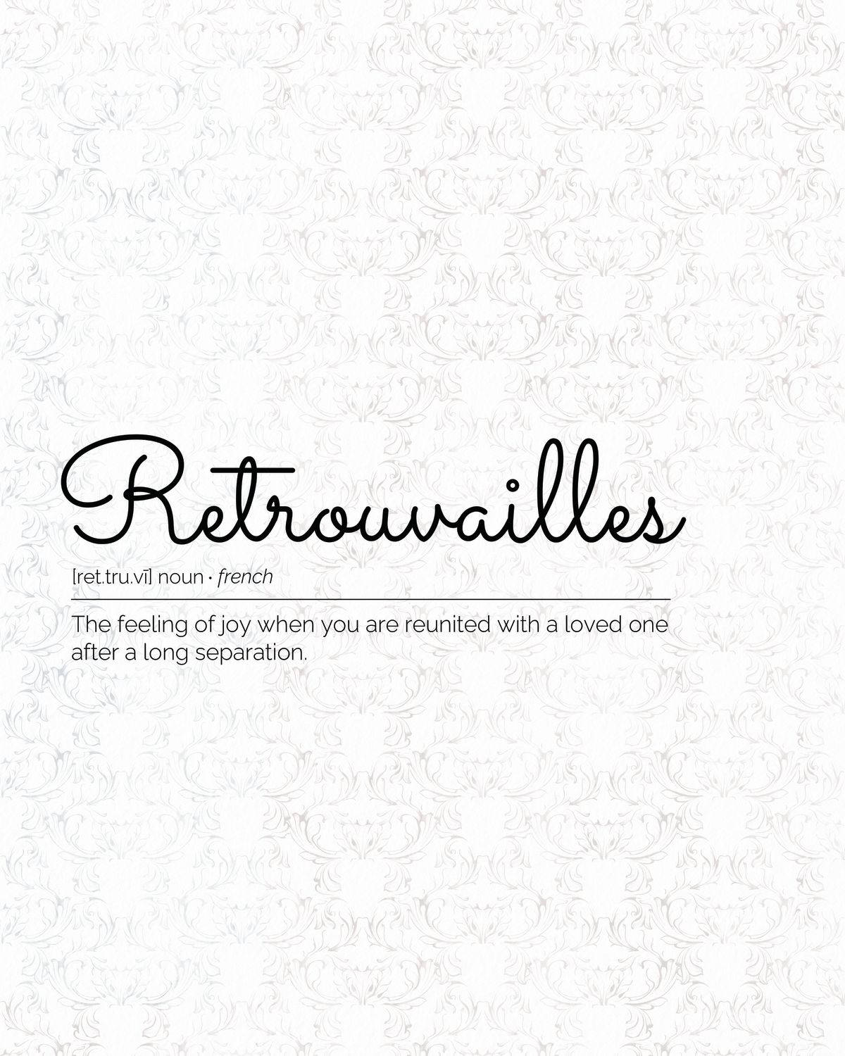 Retrouvailles Definition