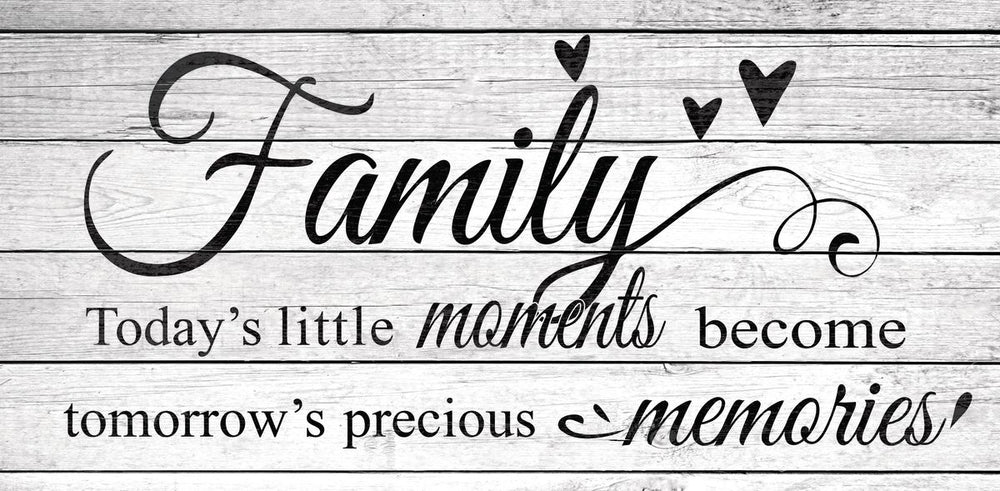 Family Moments Typography
