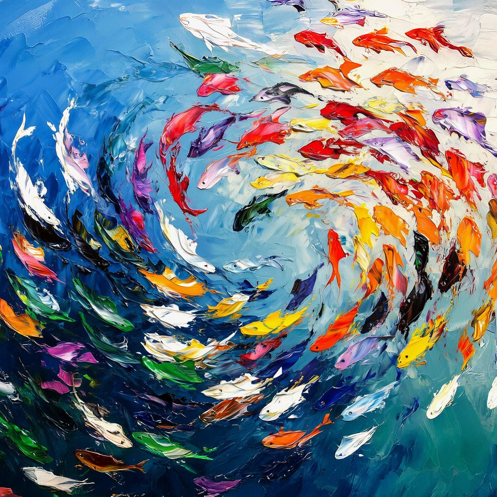 Colorful Fish Vortex III