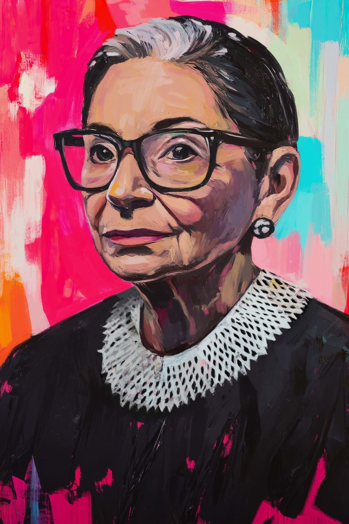 Portrait Of Ruth Bader Ginsburg