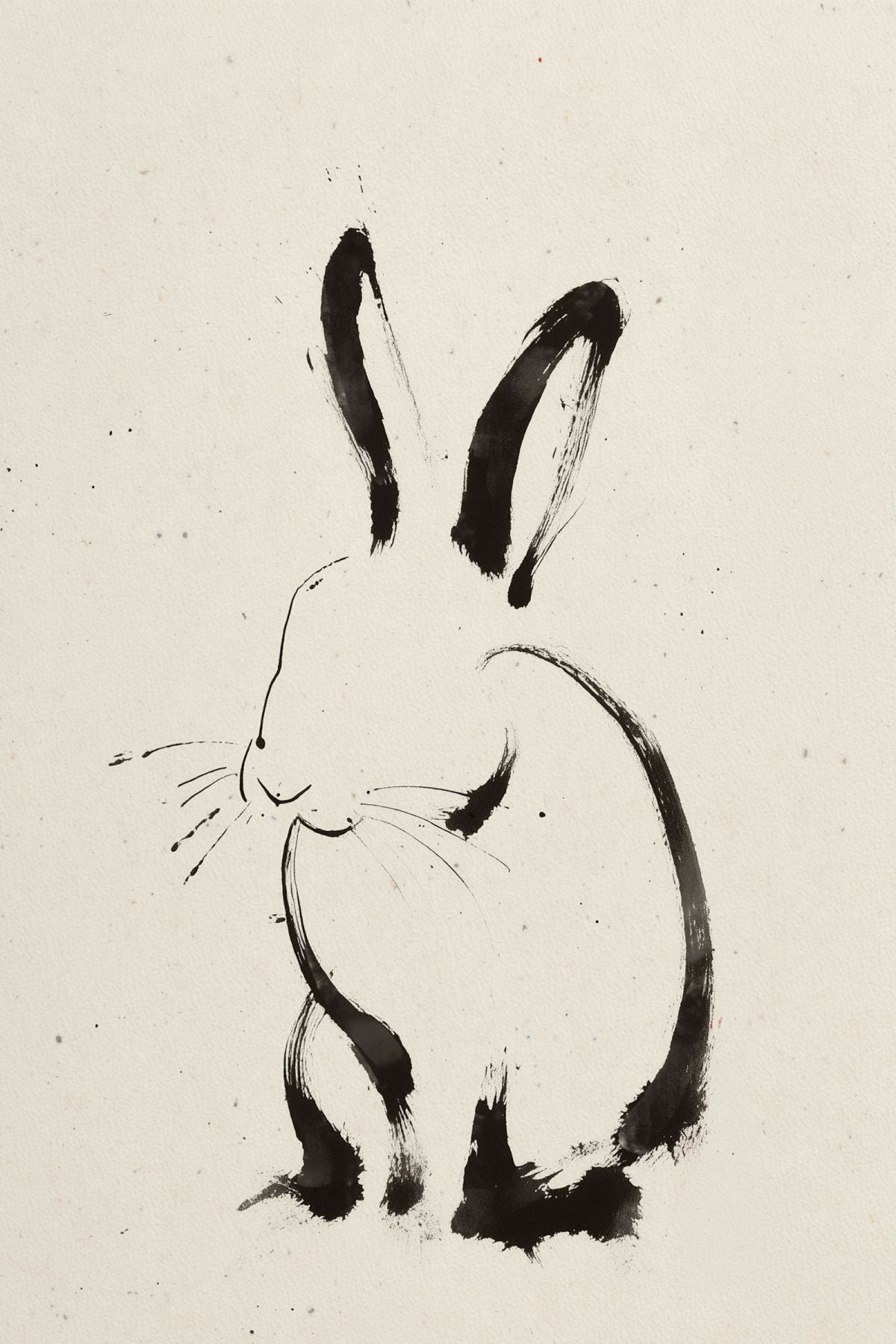 Minimal Ink Rabbit