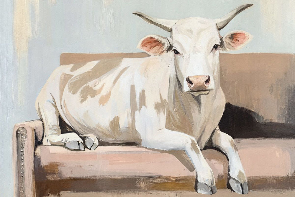 Cow Takes A Break