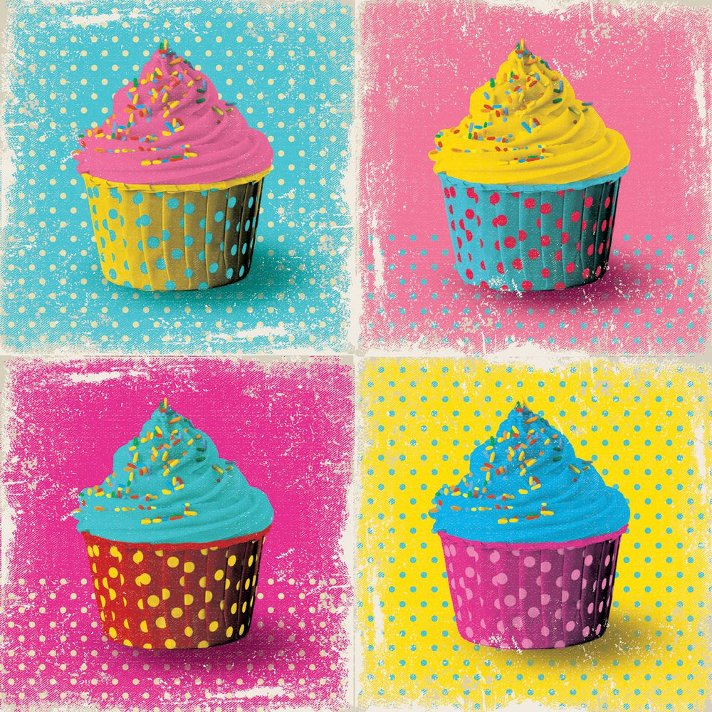 Polka Dot Cupcakes