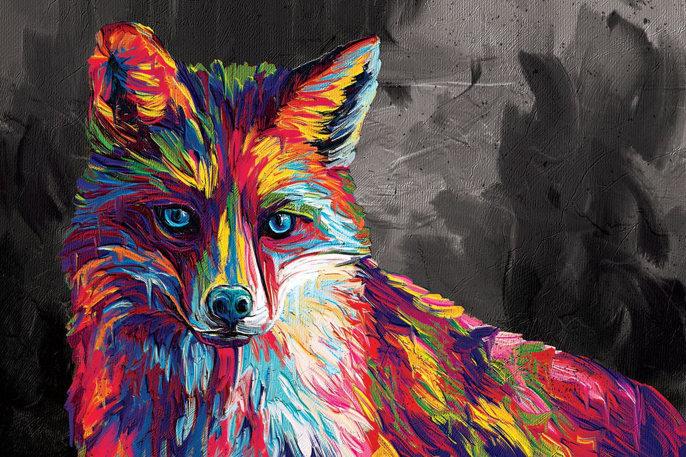 Fox Abstract Color