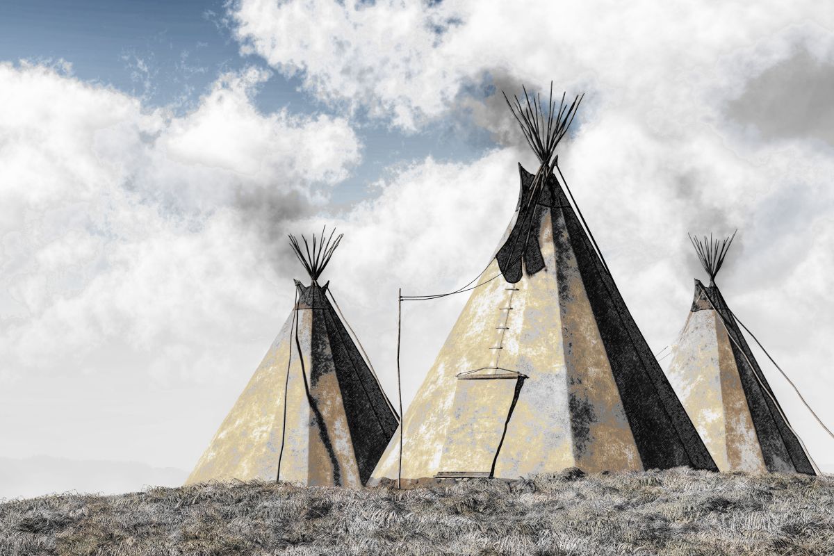 Native American Teepees