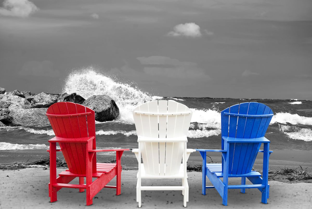 Beach Chairs Trio Pop