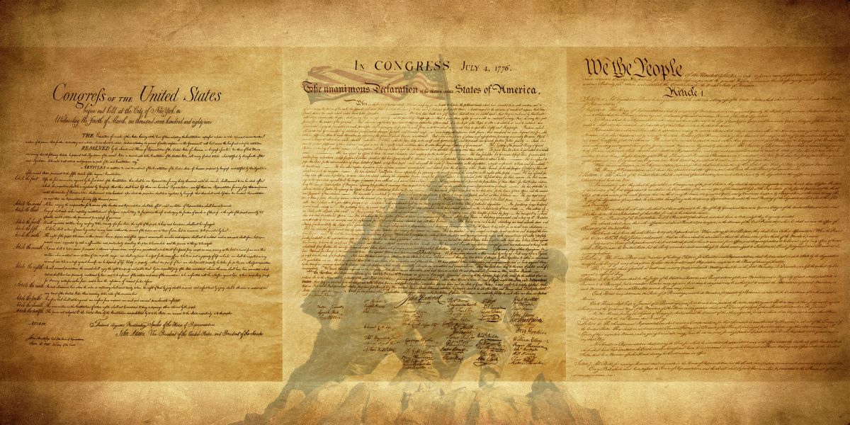 Vintage Declaration Of Independence