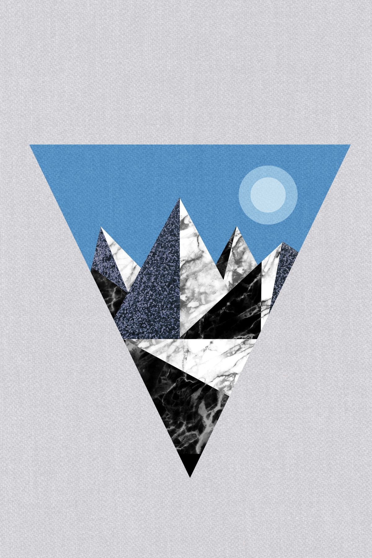 Abstract Triangle Mountains