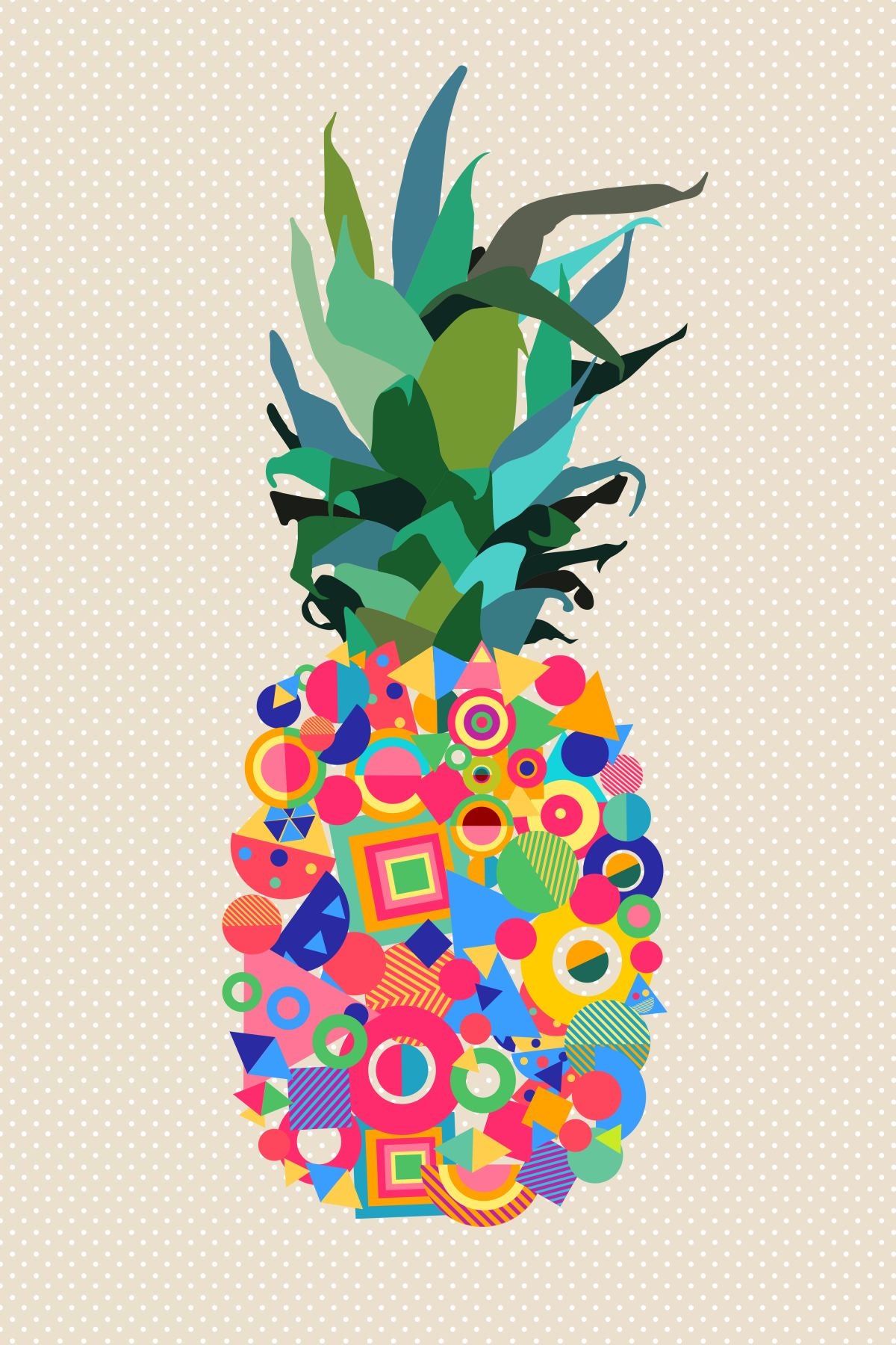 Abstract Pineapple