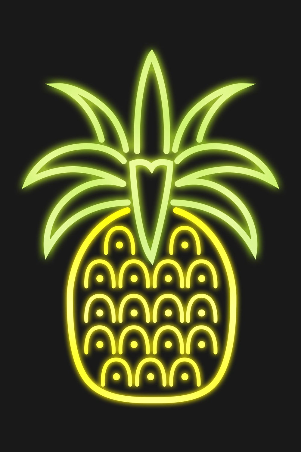 Neon Pineapple