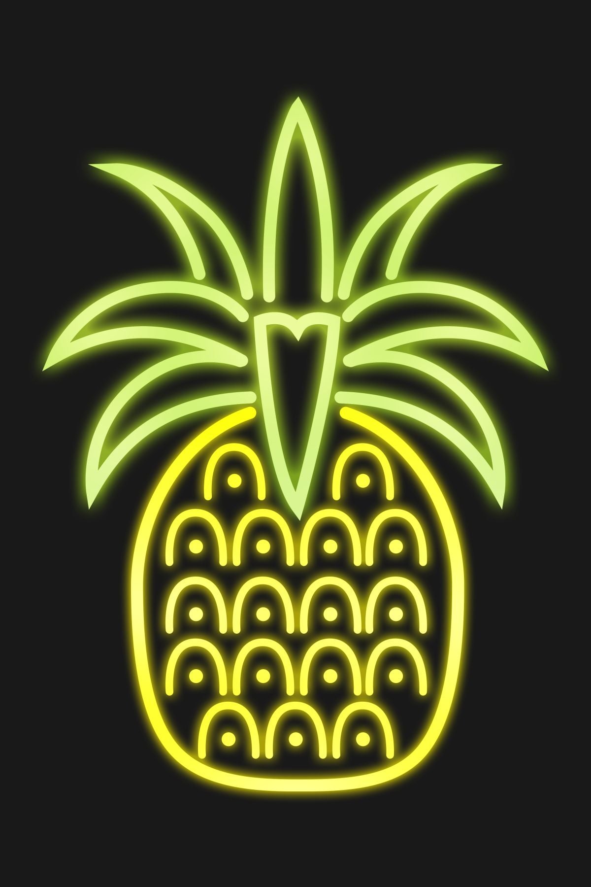 Neon Pineapple