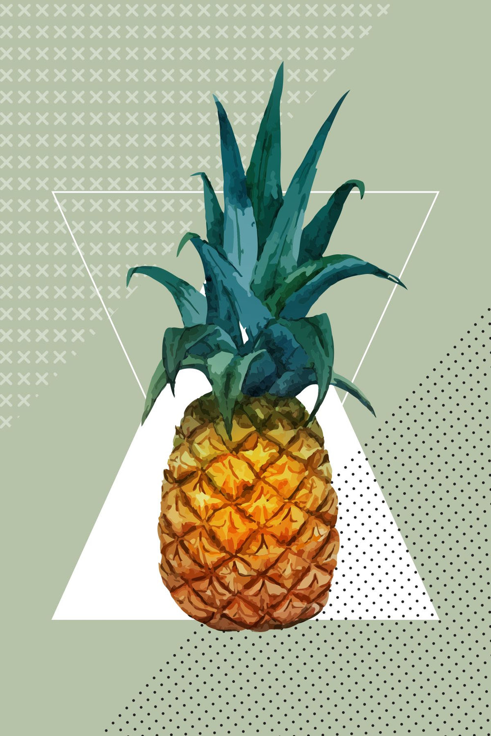 Geometric Pineapple