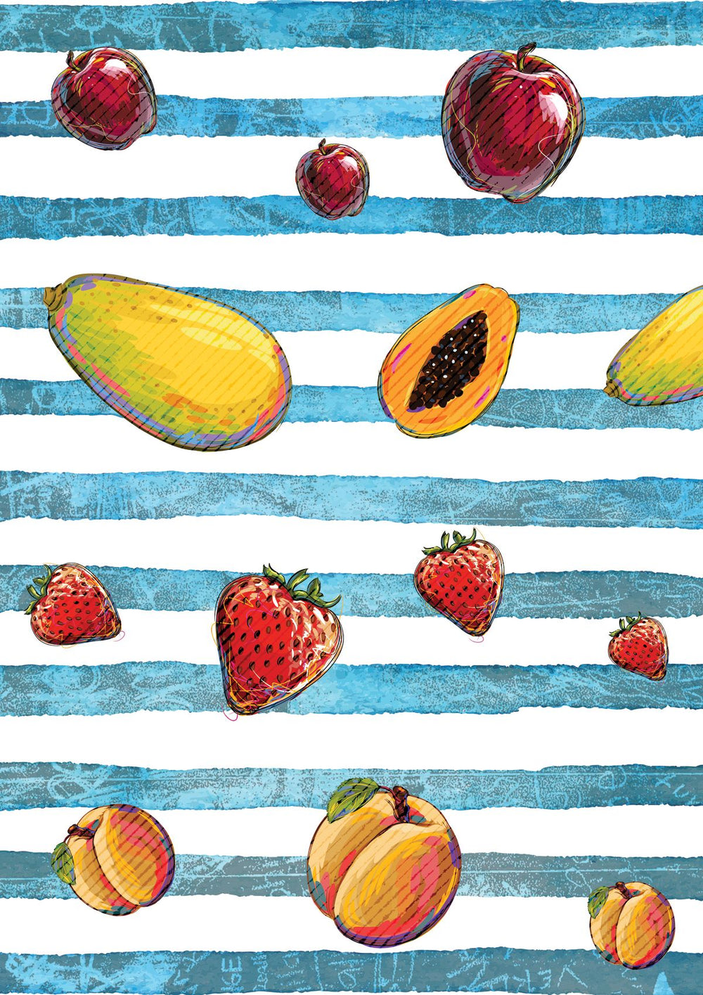 Fruits And Stripes