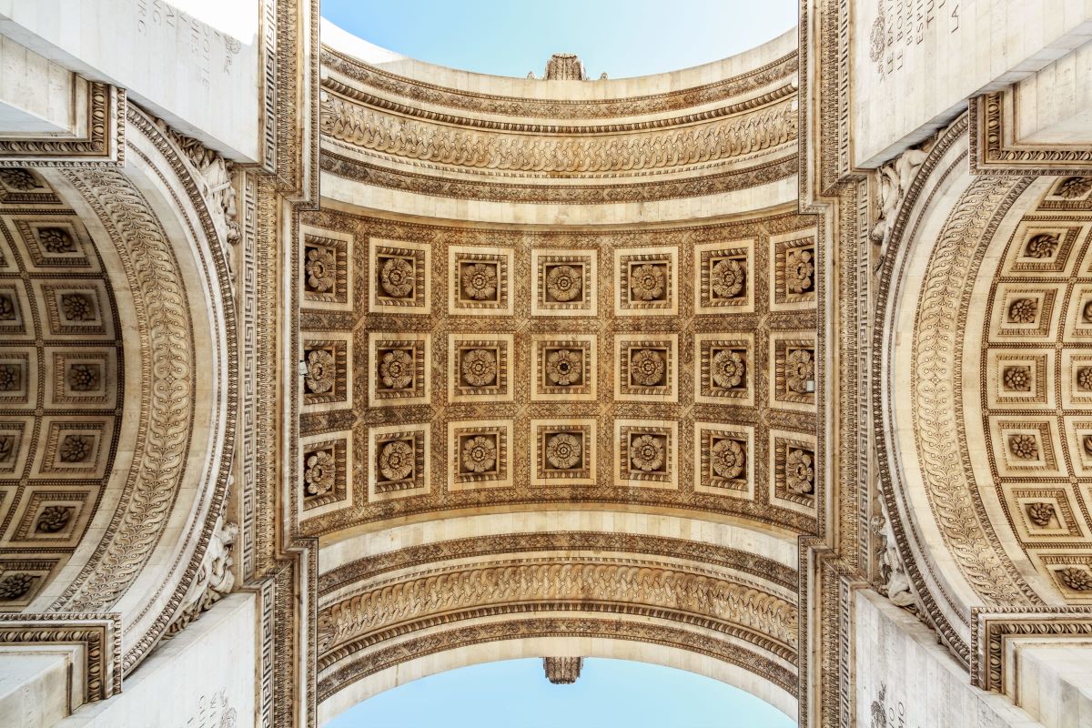 Ceiling Of The Arc de Triomphe