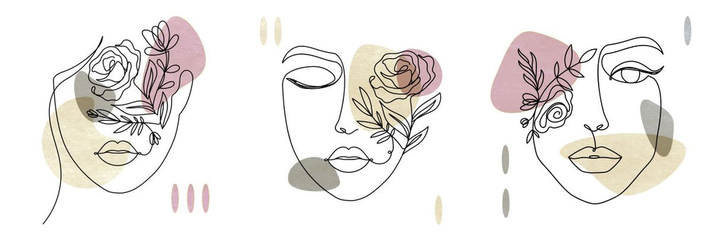 Woman Facial Sketch I
