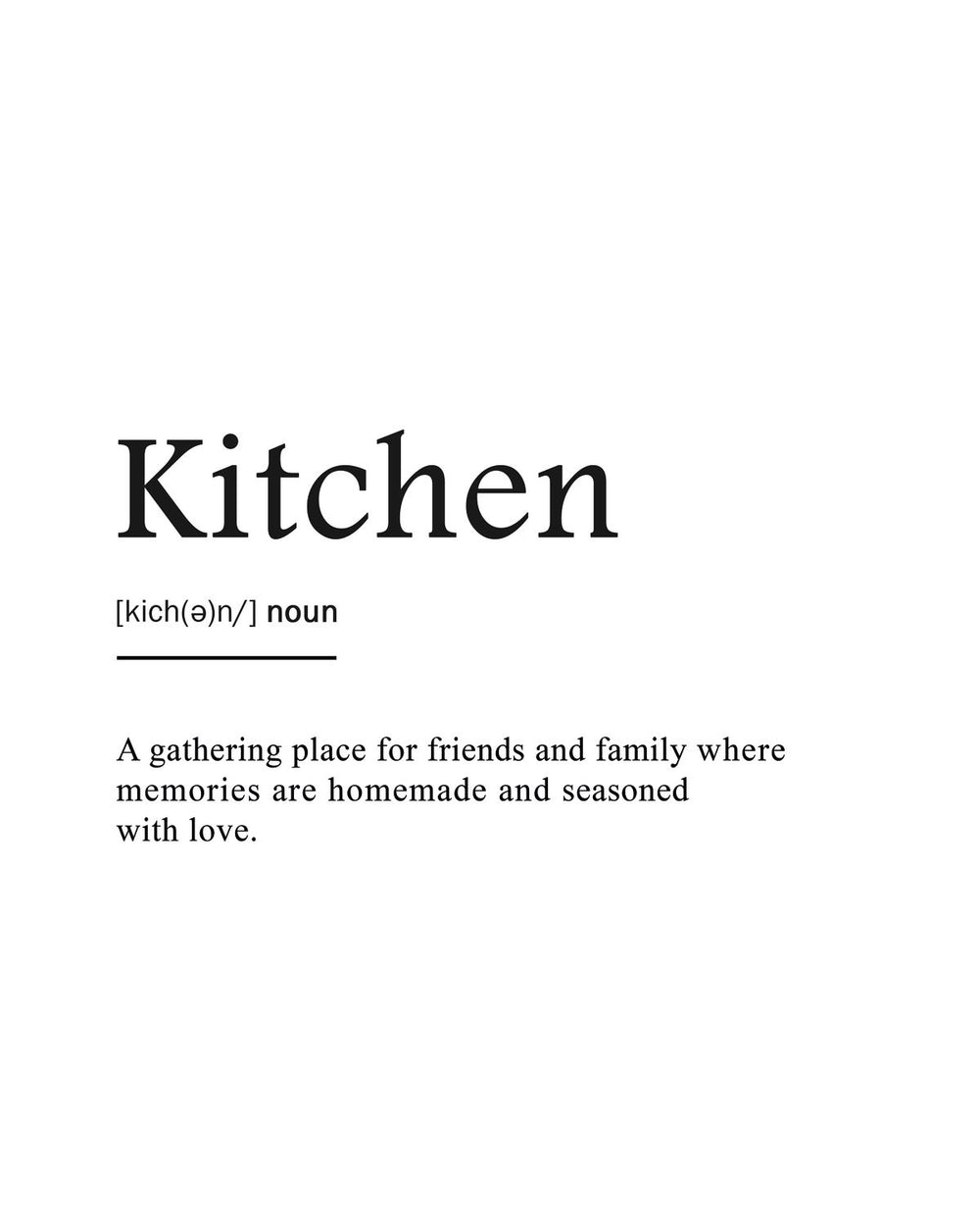 Kitchen Connotation