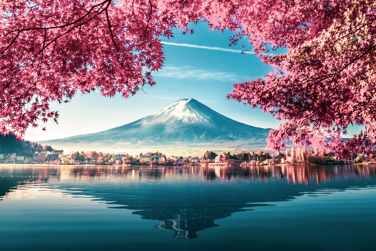 Picturesque Mount Fuji