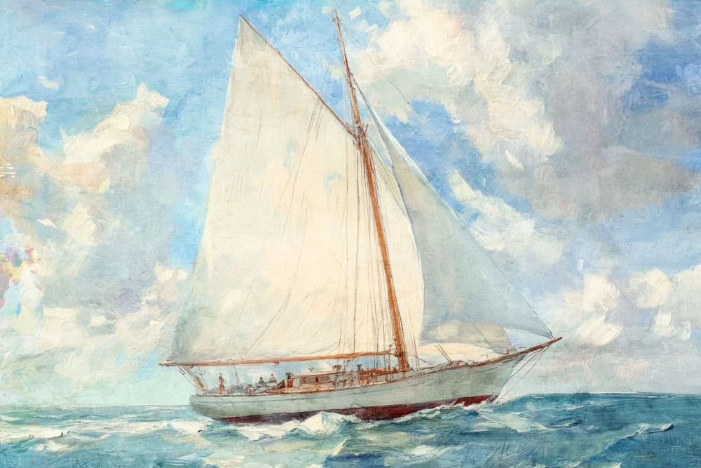 Vintage Sailboat Memories