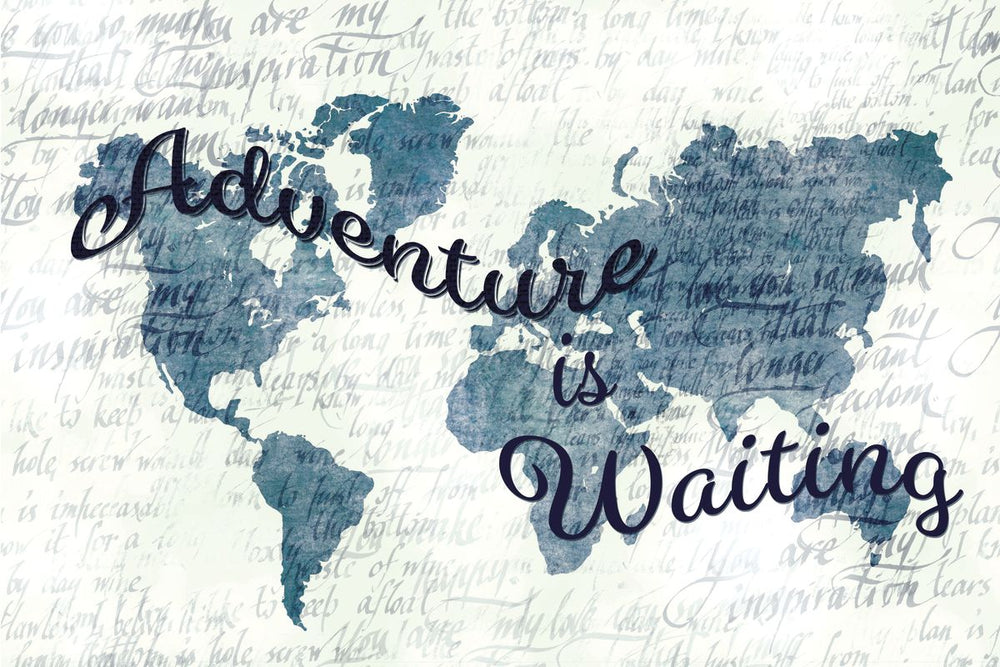 Adventure Is Waiting Wolrd Map