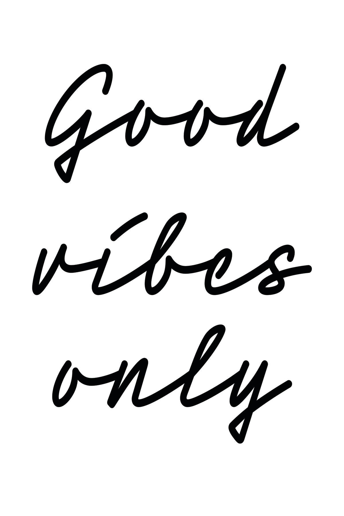 Plain Good Vibes