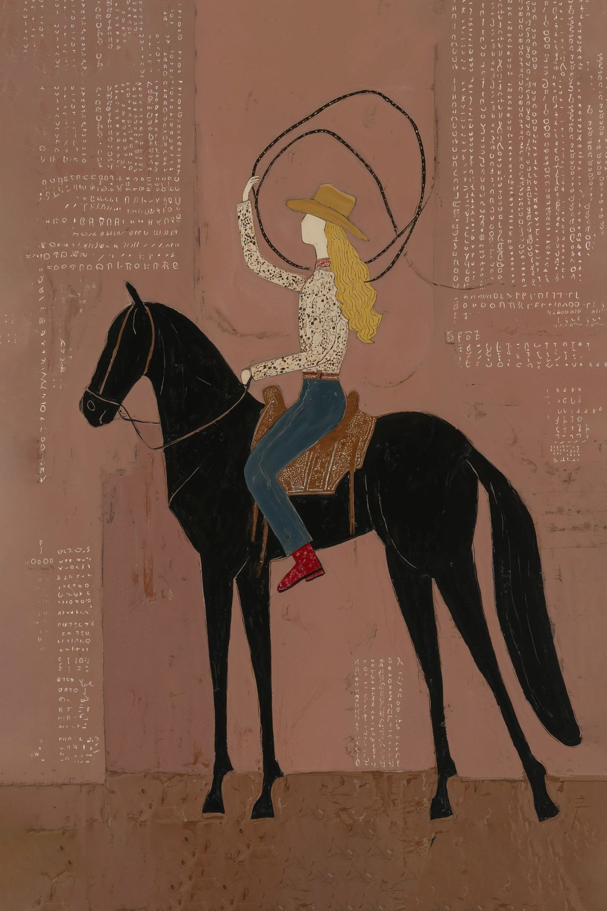 Cowgirl with Lasso