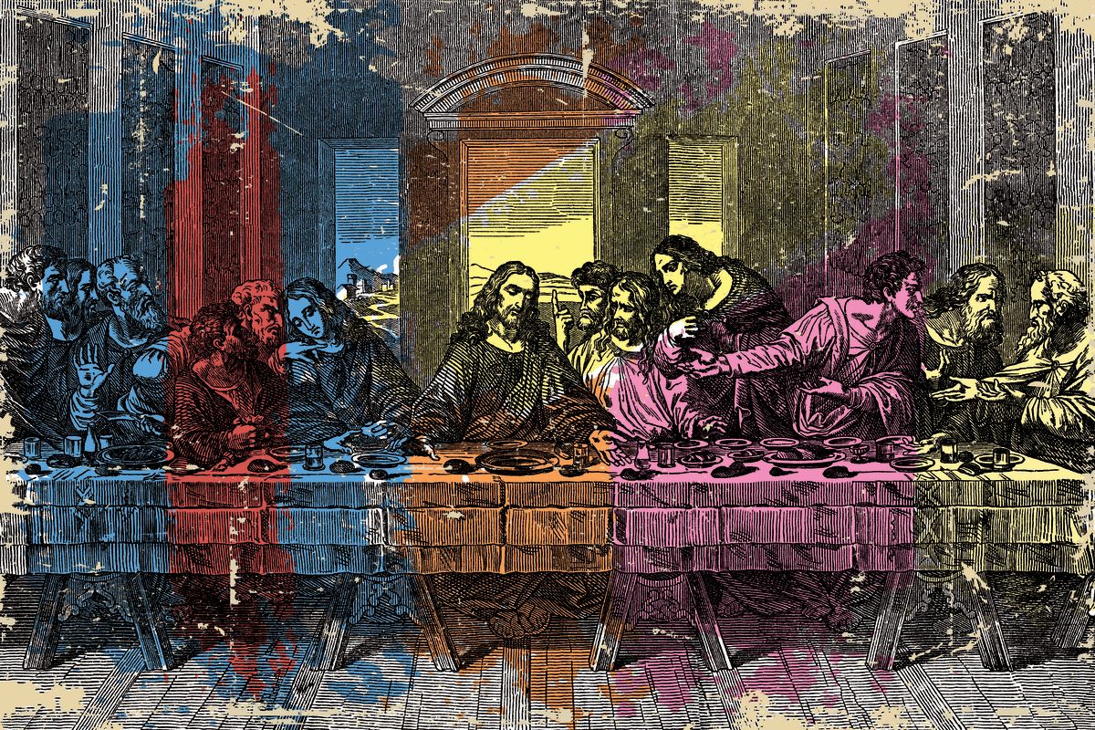 The Last Supper Abstract