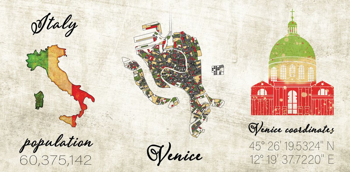 Venice Tourism Map