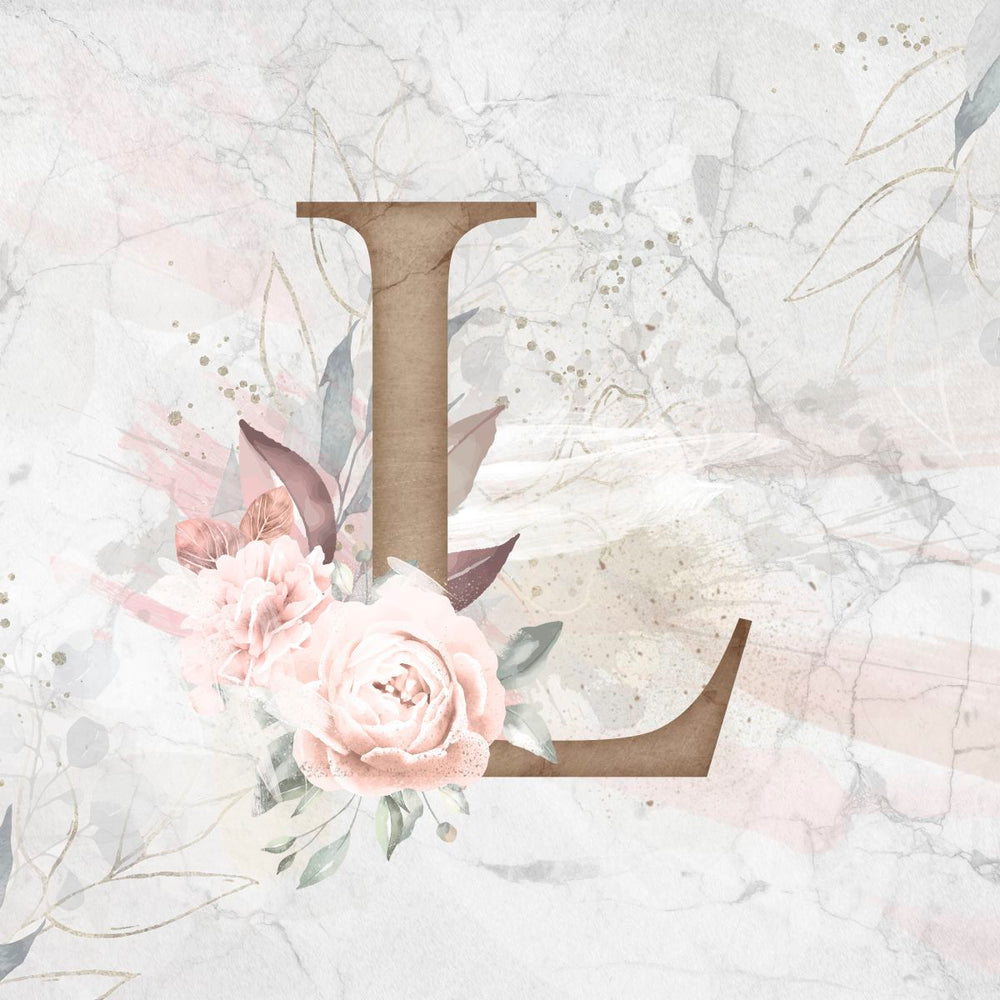 Floral Letter L
