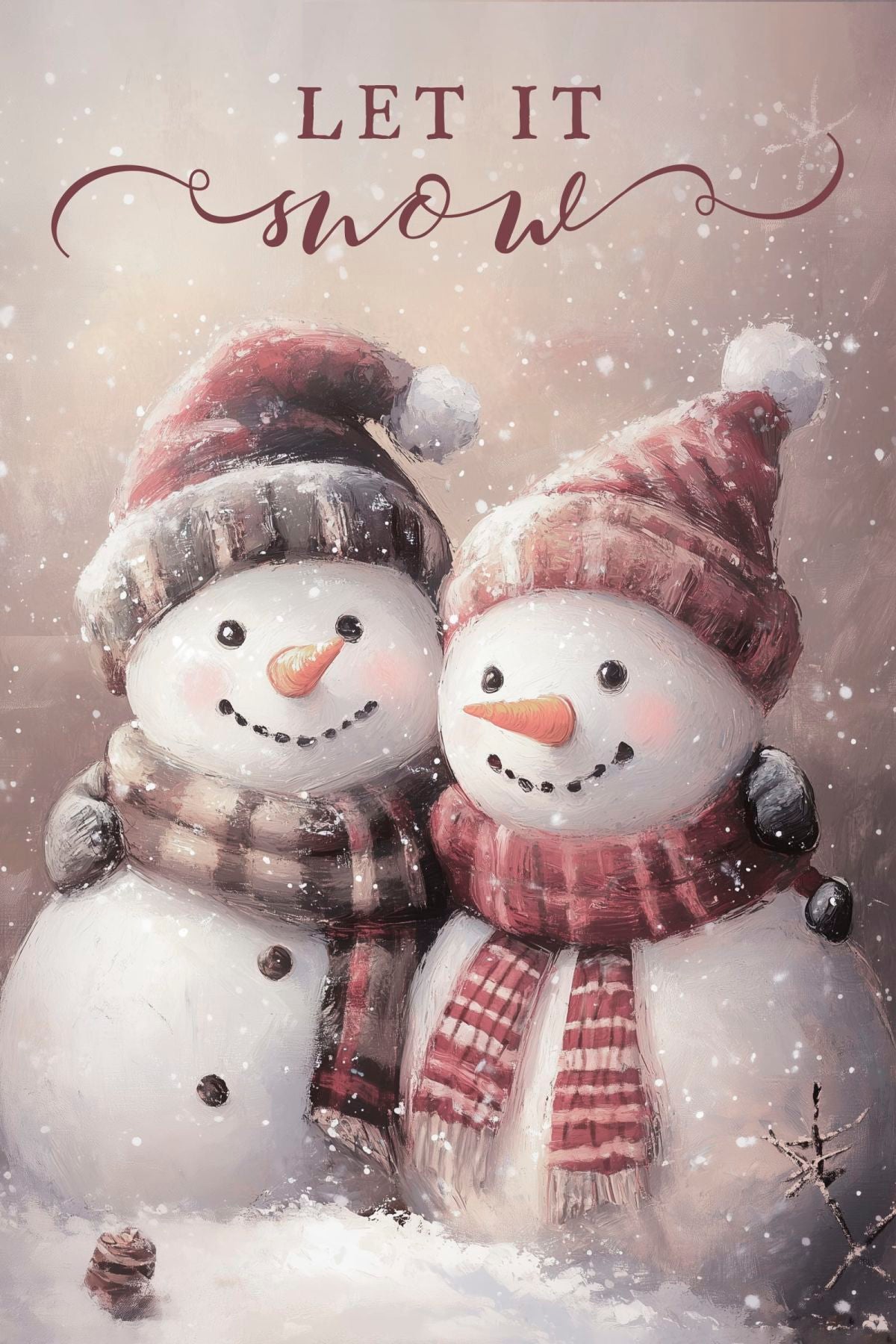 Let It Snow Farm Sign