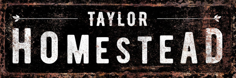 Taylor Homestead Sign