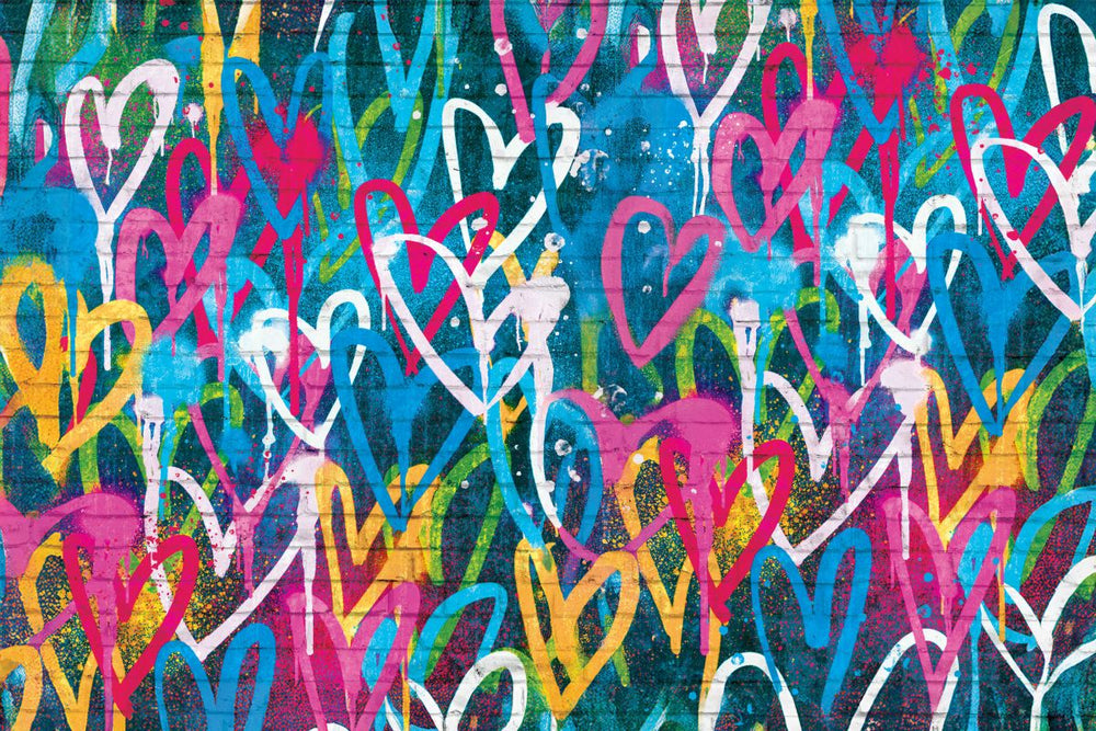 Hearts Graffiti I