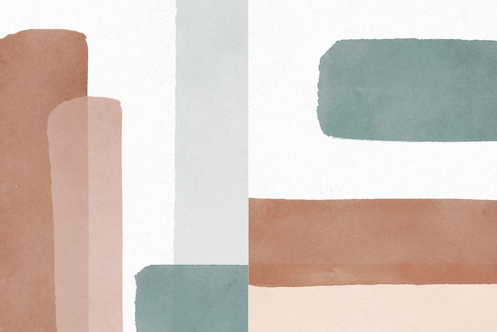 Neutral Color Palette Diptych