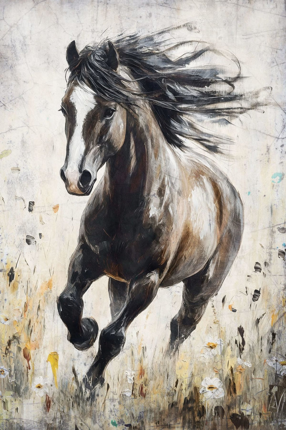 Noble Black Stallion