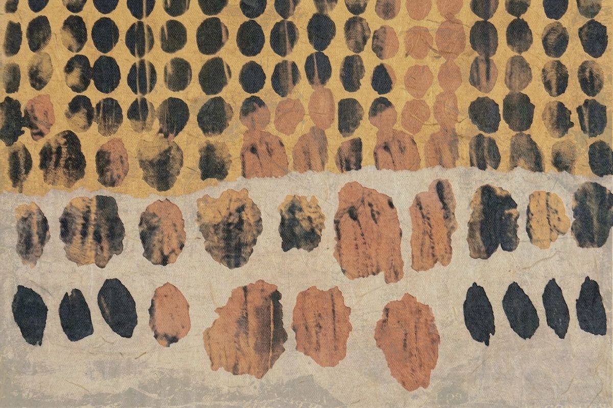 Earthy Dot Pattern