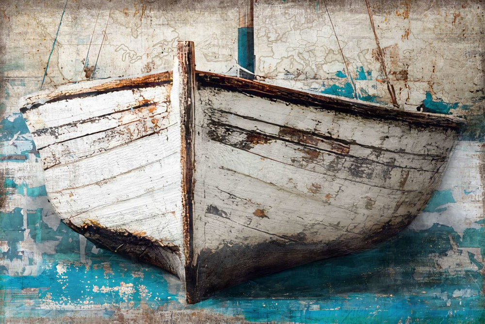 Old Wooden Sailboat