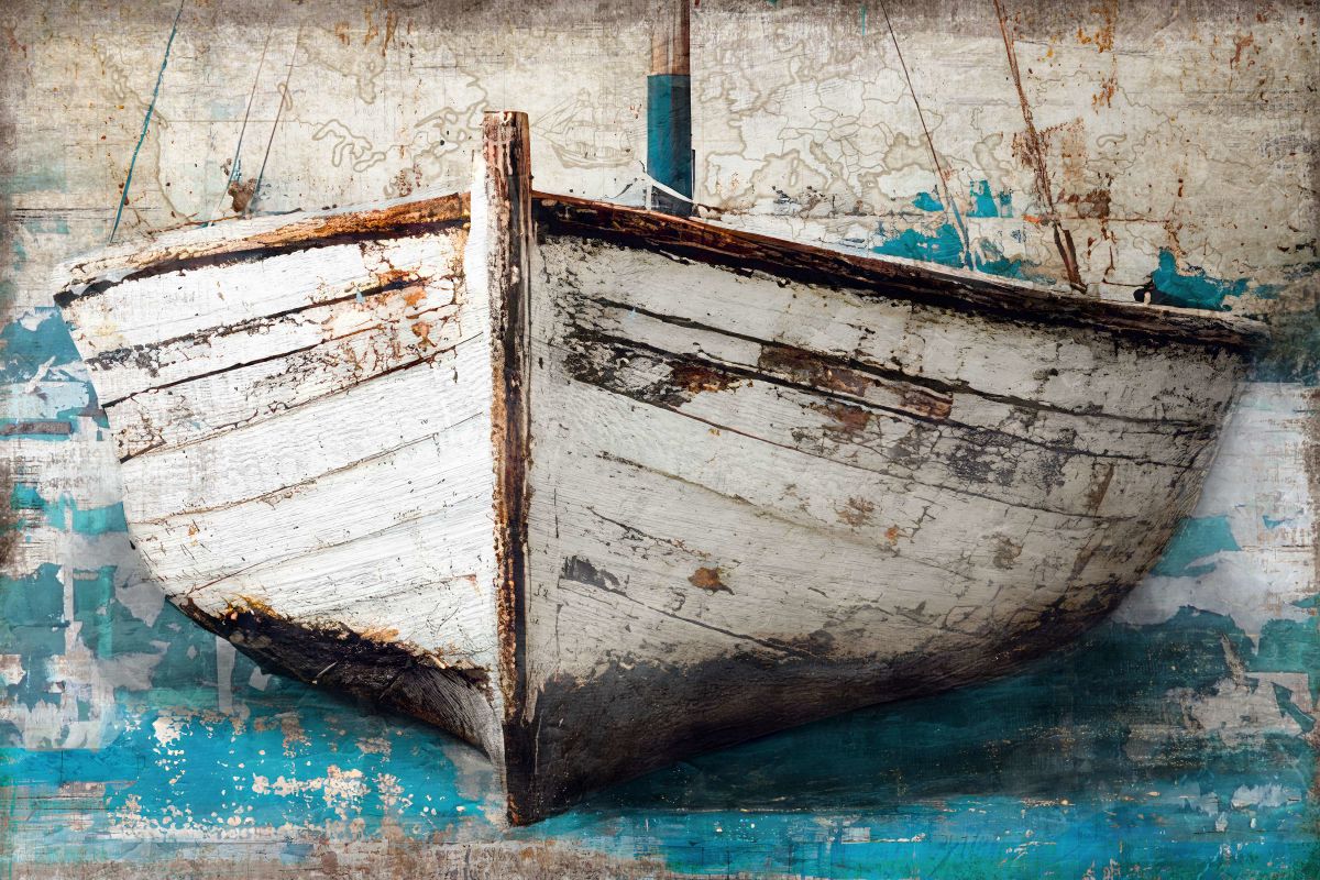 Old Wooden Sailboat