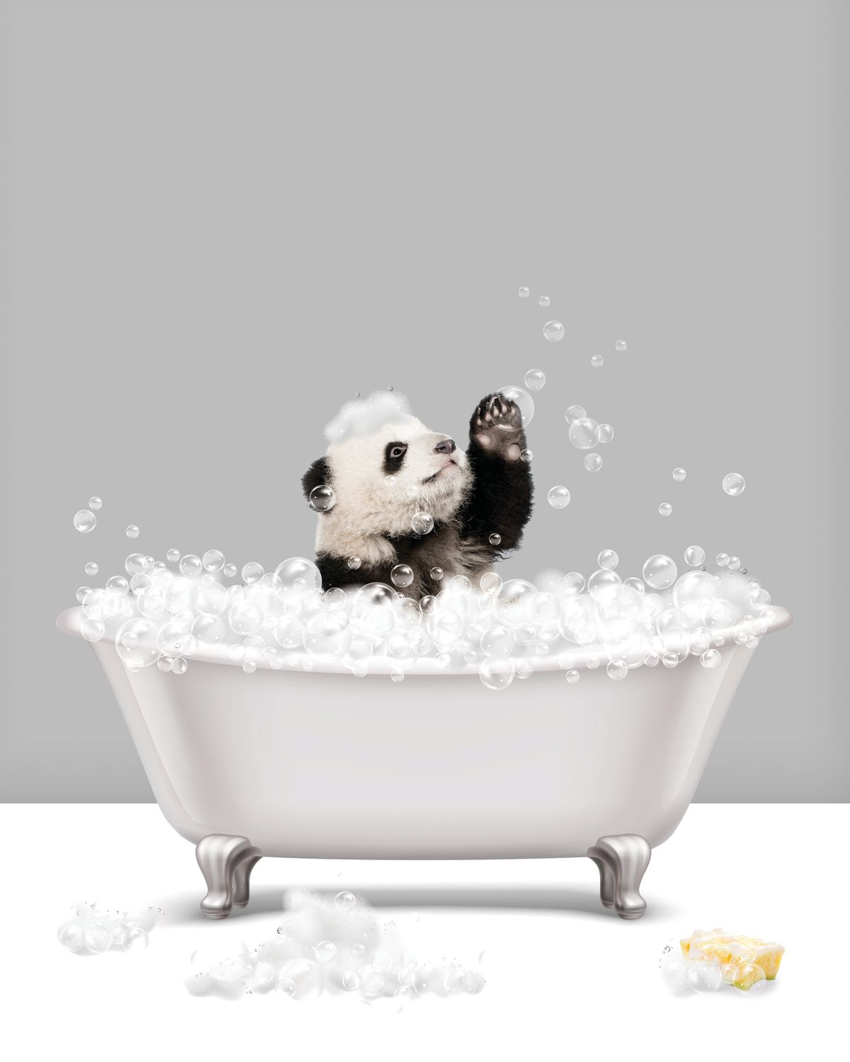 Bathtub Animal Panda