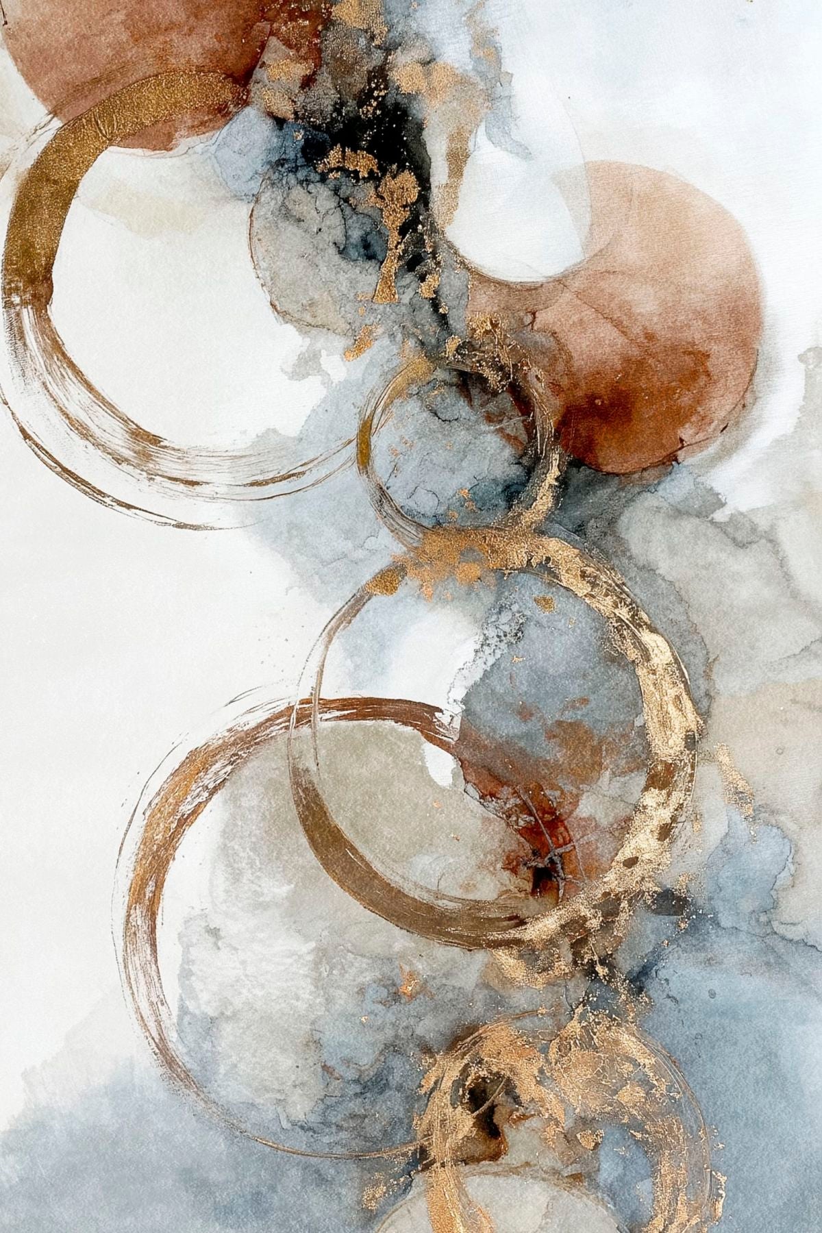Gilded Rings II