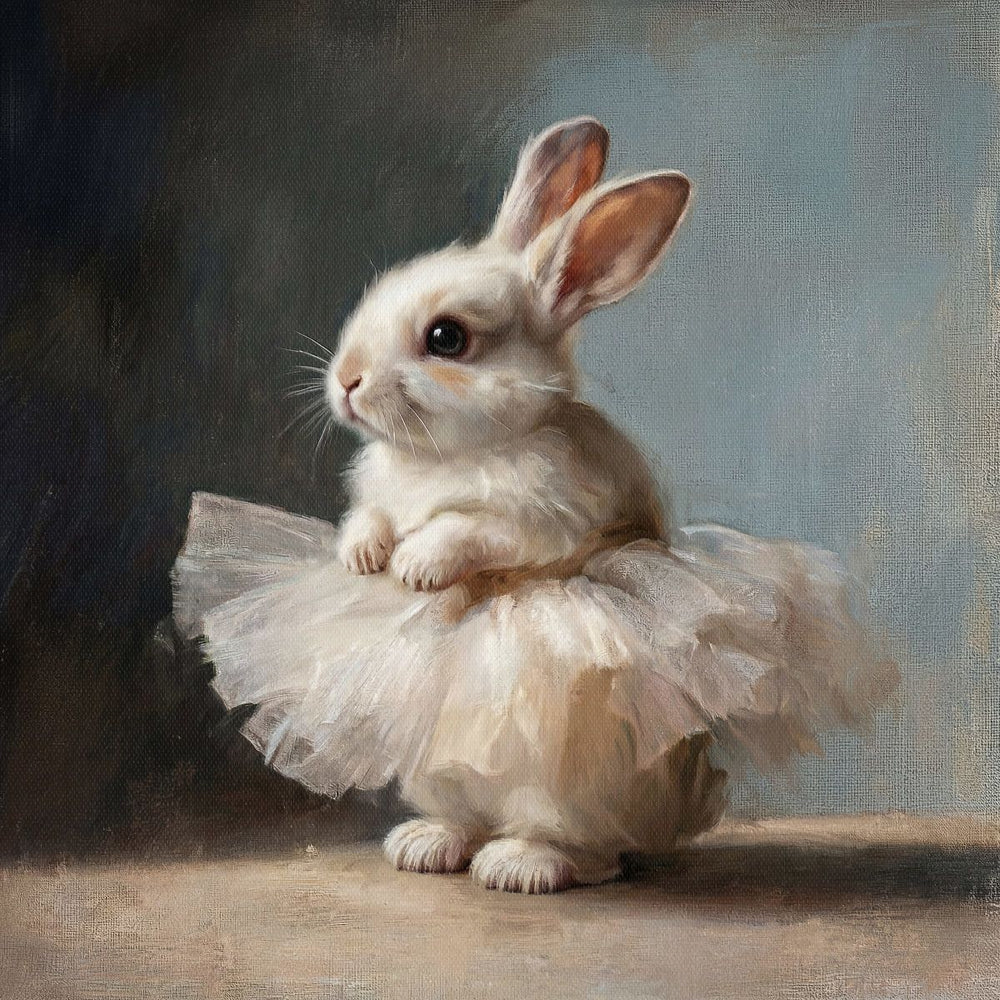 Bunny Ballerina in a Tutu