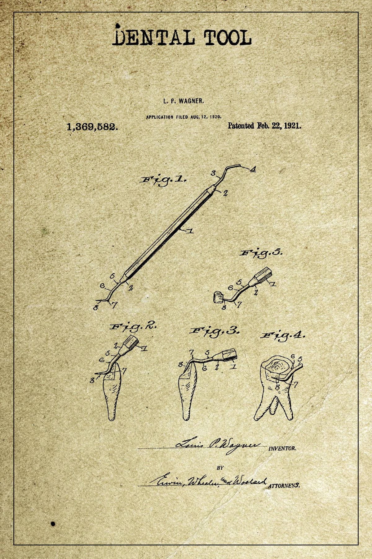 Dental Tool Patent