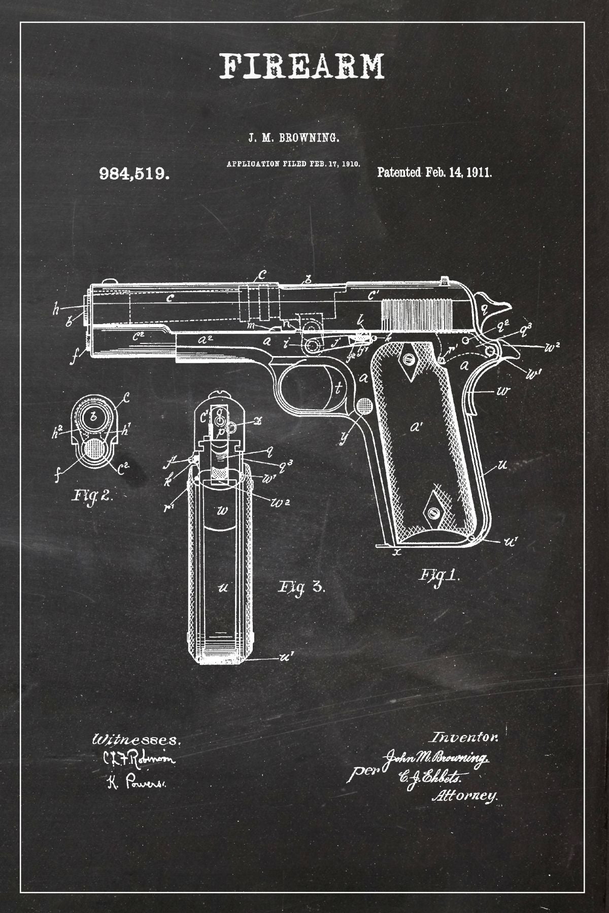 Firearm BW Patent