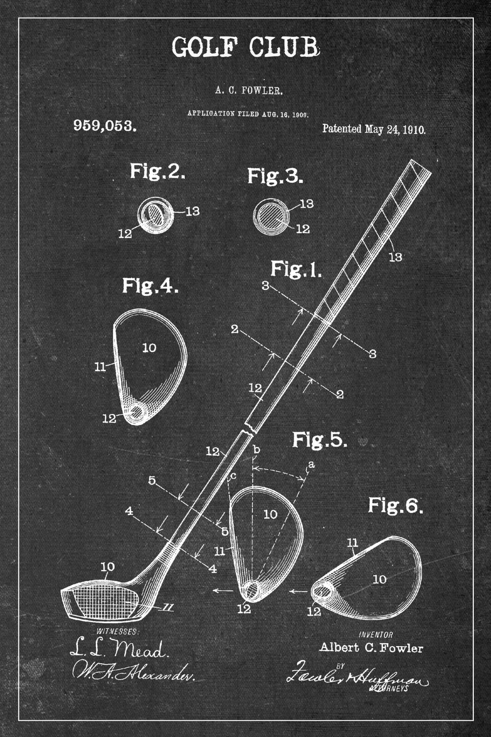 Golf Club Patent