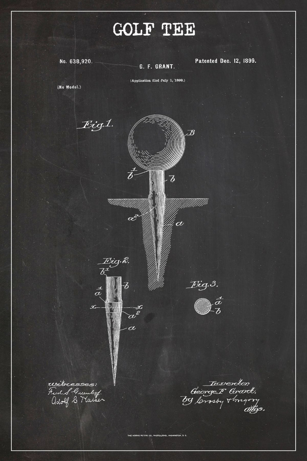 Golf Tee Patent