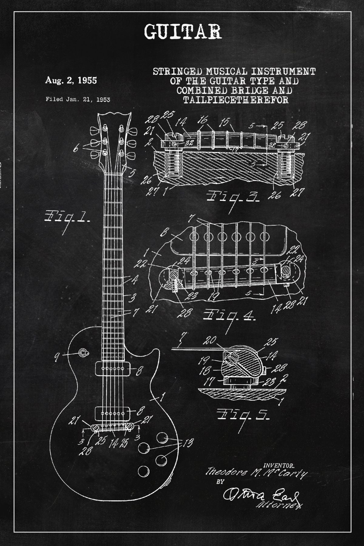 Guitar BW Patent