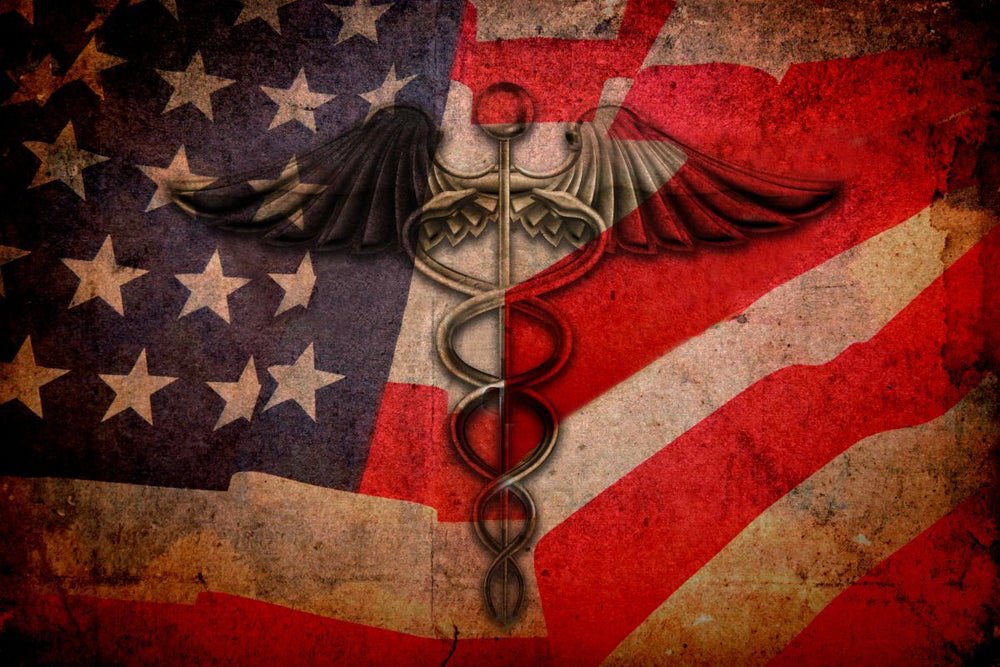 Medical Heroes American Flag