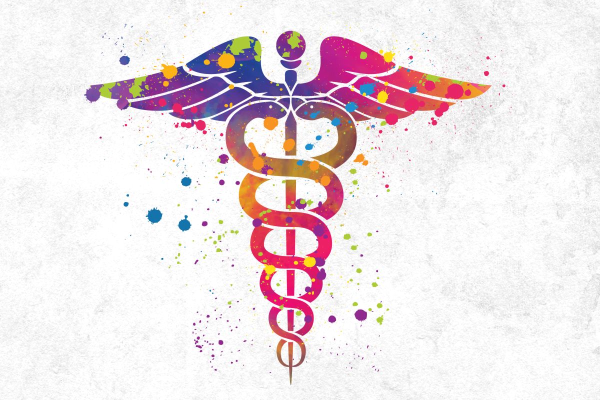 Colorful Caduceus