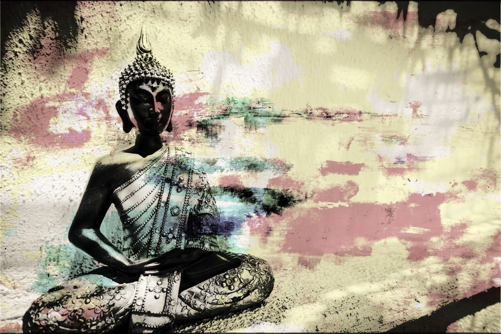 Grunge Thai Buddha