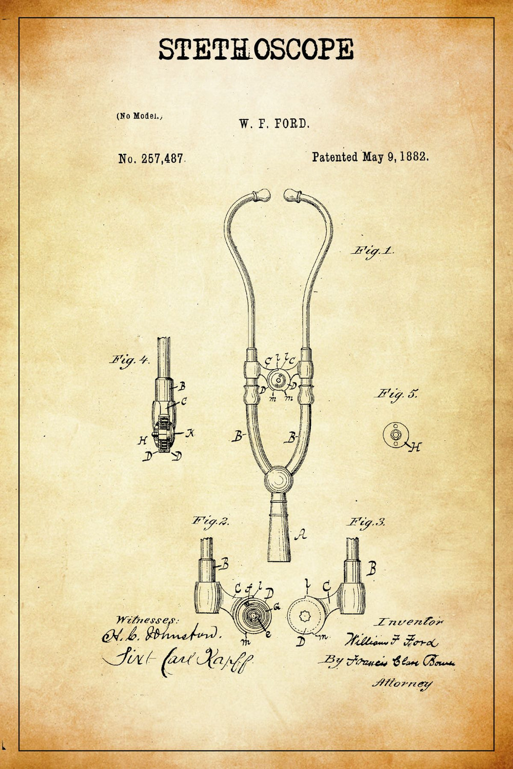 Stethoscope Patent