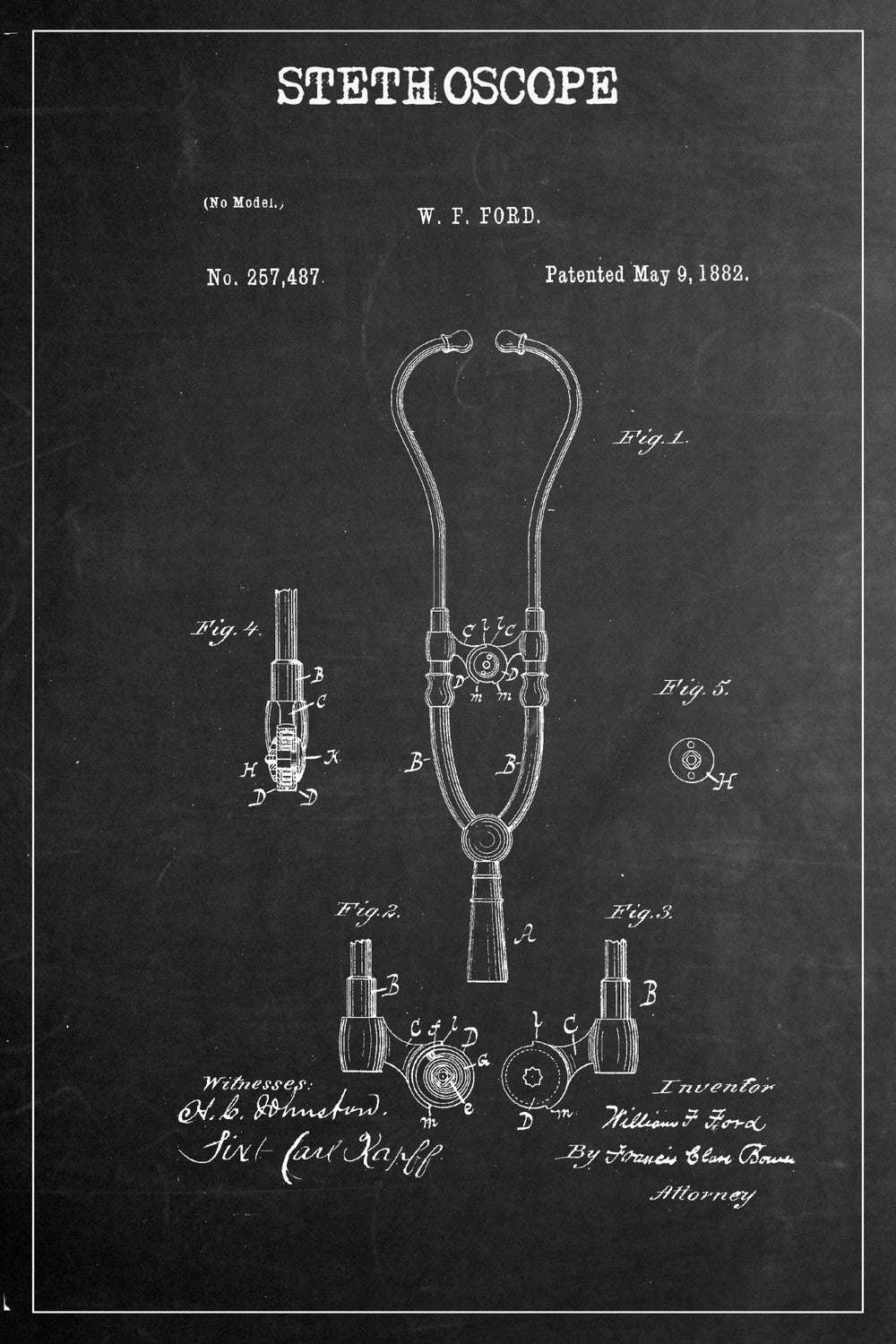 Stethoscope BW Patent